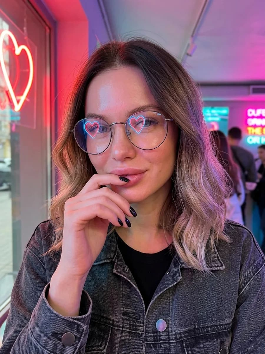 Neon Smartphone Portrait